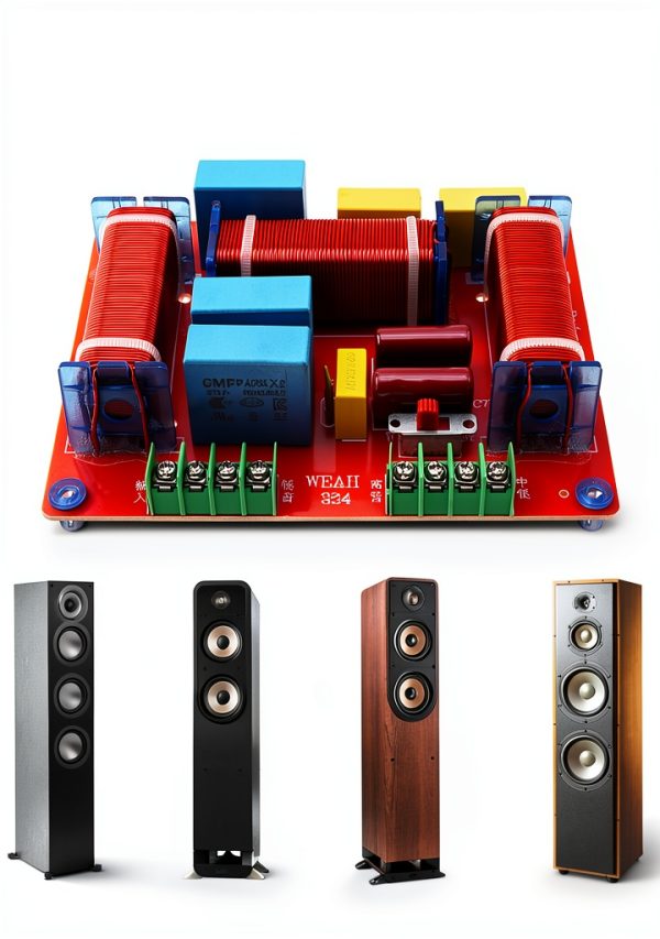Three Way Audio Crossover DriSentri 400W 4-8Ω-5