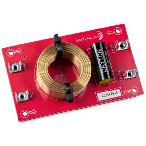 Dayton Audio 2.5k LPF8 Corded Crossover Filter – 8 Ohm Low Pass 2.5kHz-0