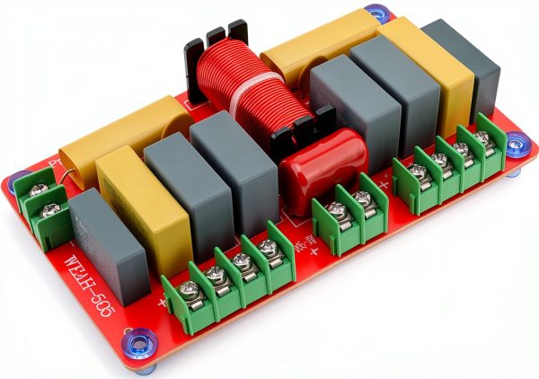 DriSentri 5-Way Audio Crossover 250W Heat‑Dissipating ABS Filter-0