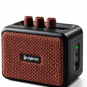 Pyle Mini Guitar Amplifier 5W Bluetooth Clip-On Model PGTAMPMINI50-0