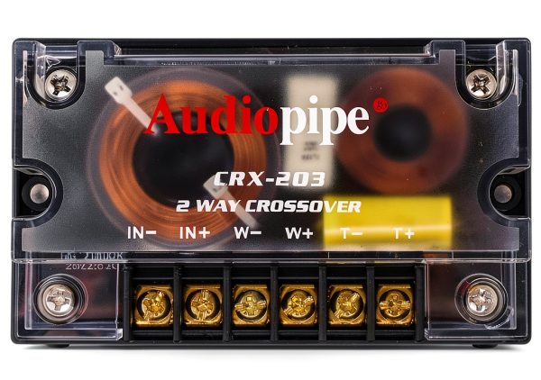 Audiopipe Crossover 150W RMS/300W Peak with Gold Plated Terminals-8